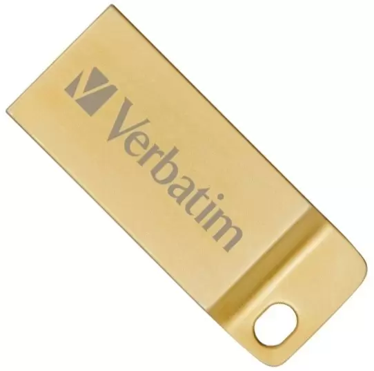 USB-флешка Verbatim Metal Executive 32ГБ, золотой