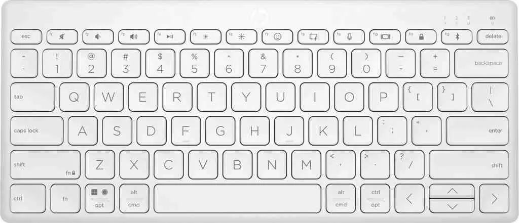 Tastatură HP 350, alb