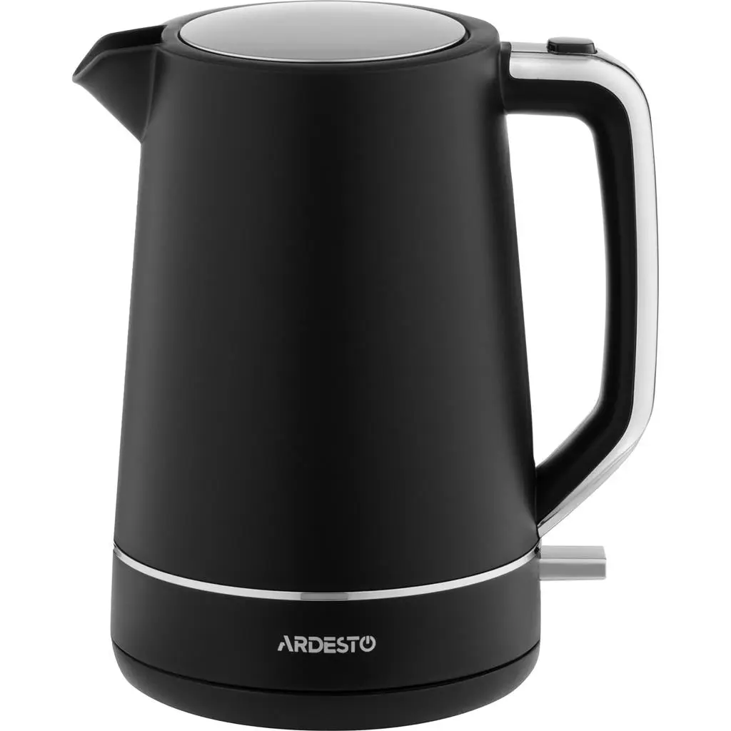Электрочайник Ardesto EKL-450B, черный, черный
