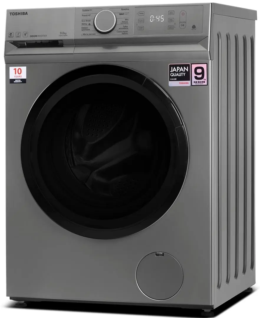 Maşină de spălat rufe Toshiba TW-BL100A4PL(SS), argintiu pe tehnoparc.md Maşină de spălat rufe Toshiba TW-BL100A4PL(SS), argintiu