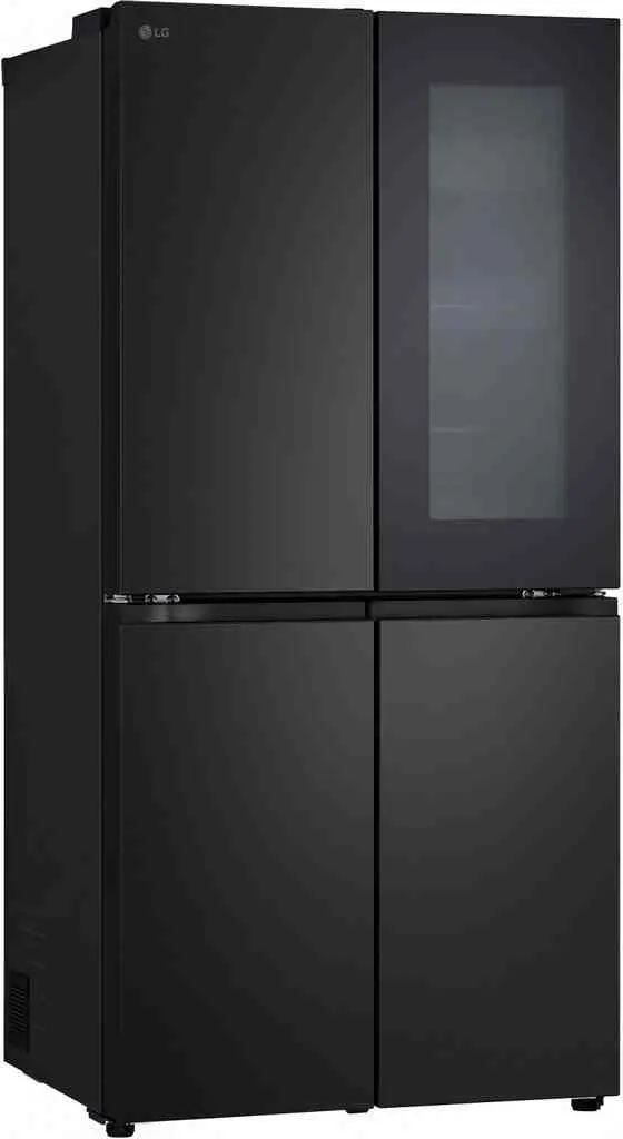 Холодильник LG GMV860EPDE, черный