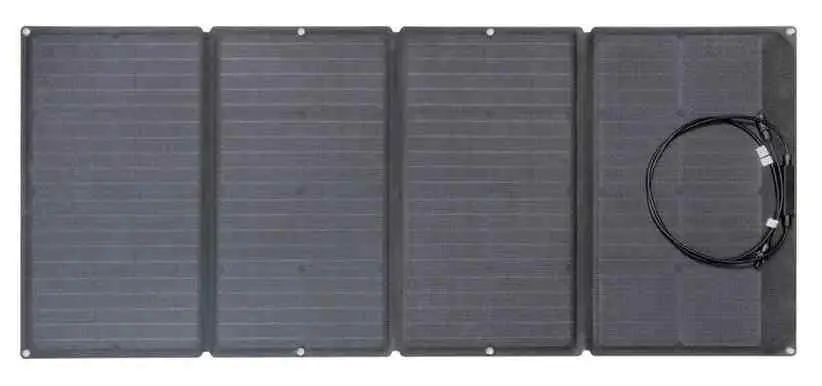Panou solar EcoFlow EFSOLAR160W-N, negru pe tehnoparc.md Panou solar EcoFlow EFSOLAR160W-N, negru