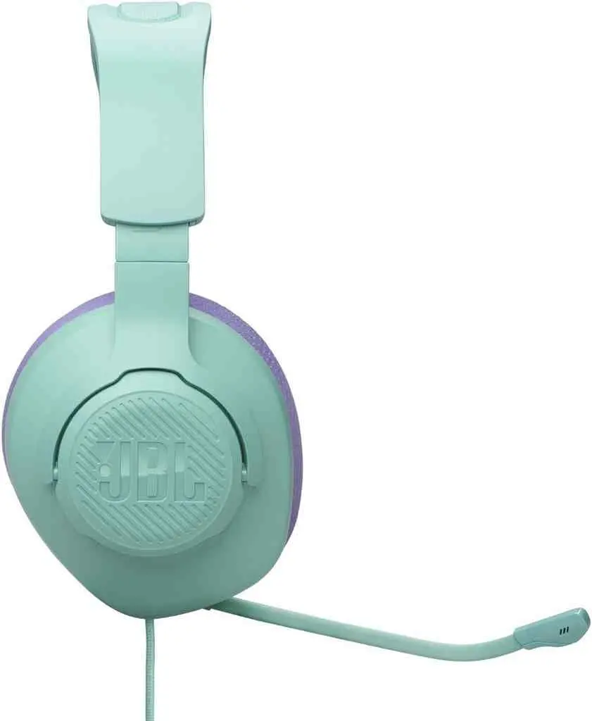 Căşti JBL Quantum 100M2 Cyan, verde/violet