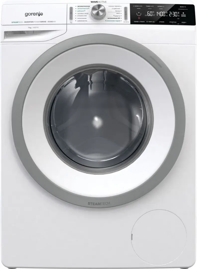 Maşină de spălat rufe Gorenje WA 74S3S, alb pe tehnoparc.md Maşină de spălat rufe Gorenje WA 74S3S, alb