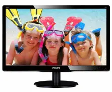 Монитор Philips 243V5LHAB, черный на tehnoparc.md Монитор Philips 243V5LHAB, черный