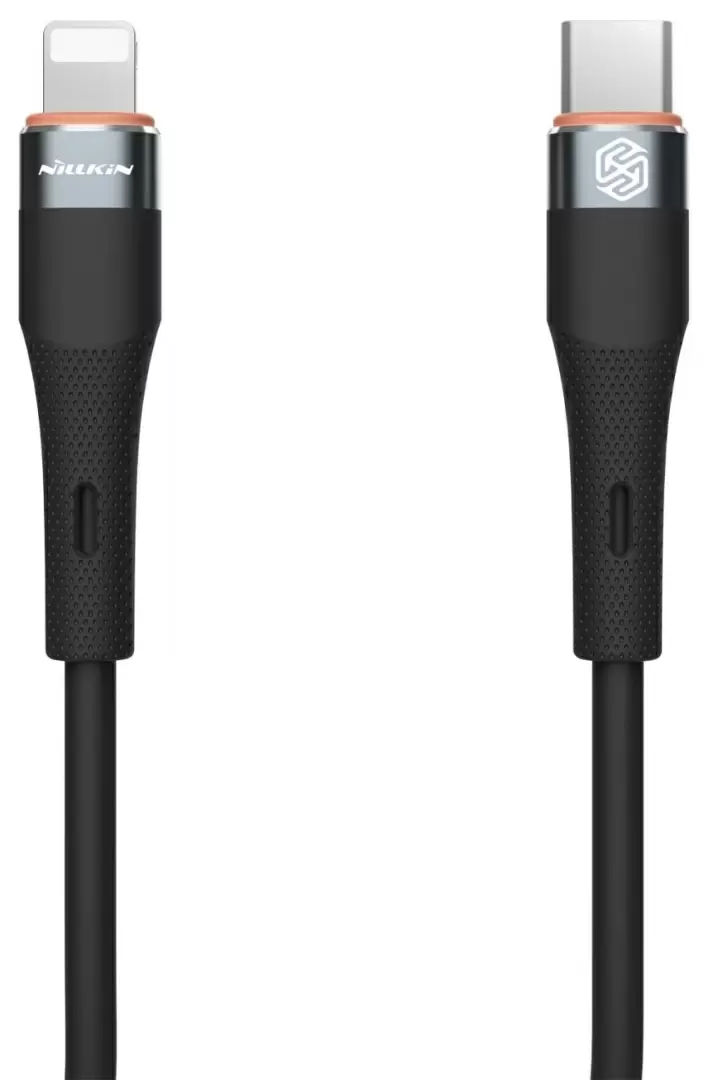 Cablu USB Nillkin Flowspeed Type-C to Lightning 1.2m, negru
