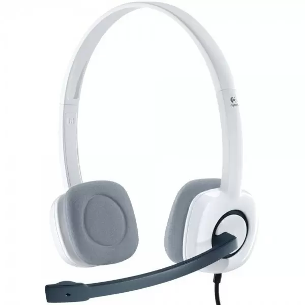 Căşti Logitech Stereo Headset H150, alb