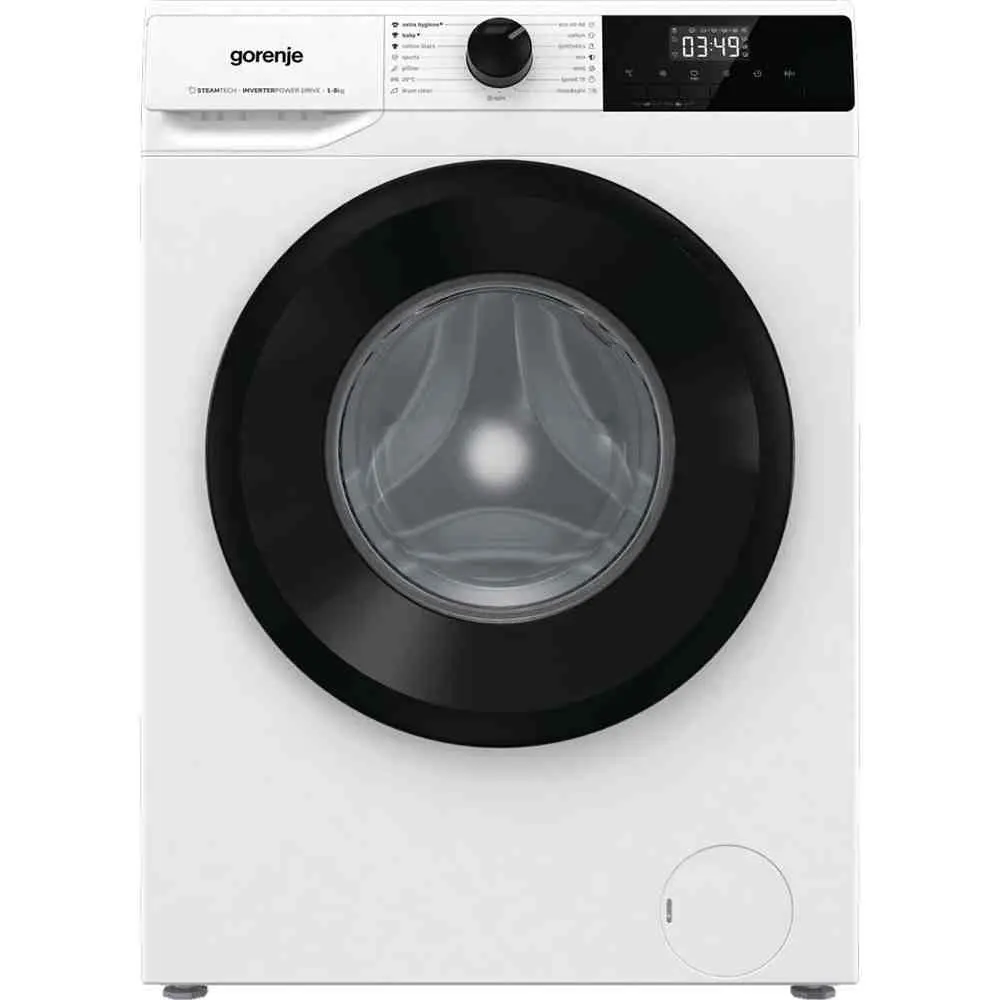 Maşină de spălat rufe Gorenje W11NHPI84AS, alb