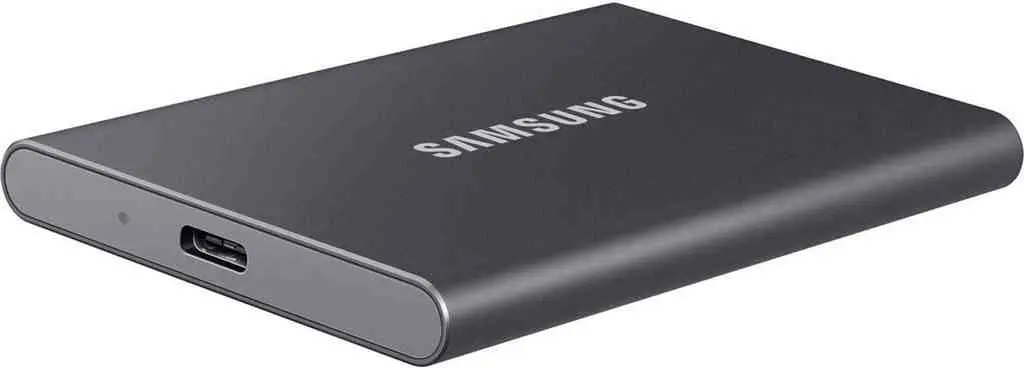 Disc rigid SSD extern Samsung T7 4TB, gri