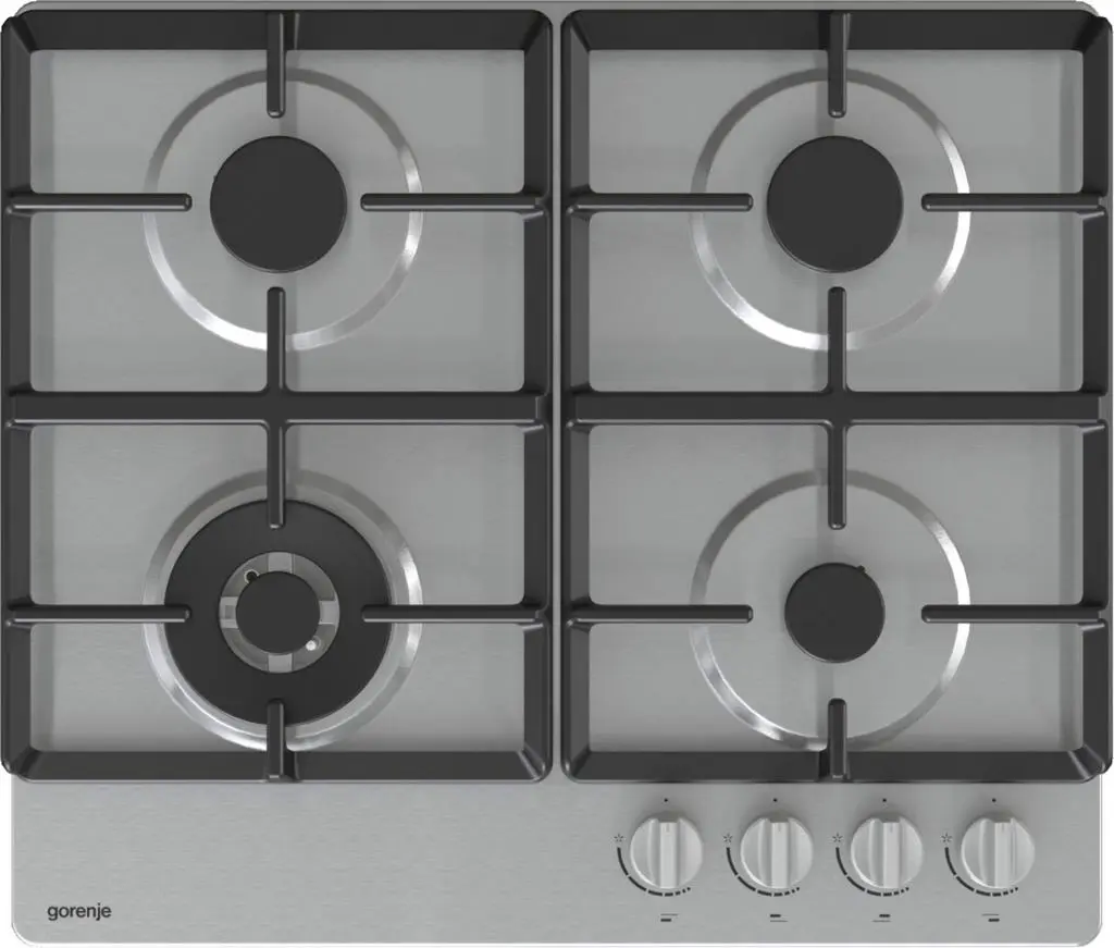 Plită incorporabilă cu gaz Gorenje GW641XHF, inox pe tehnoparc.md Plită incorporabilă cu gaz Gorenje GW641XHF, inox