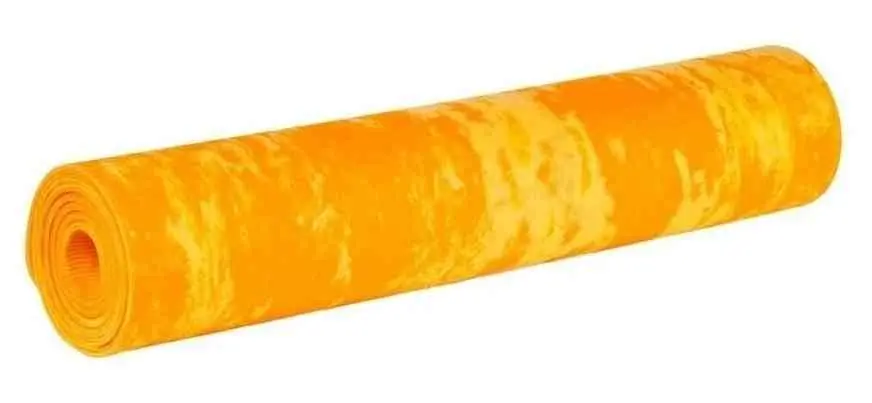 Covoraș fitness 4Play Camouflage 183x61x0.4cm, portocaliu