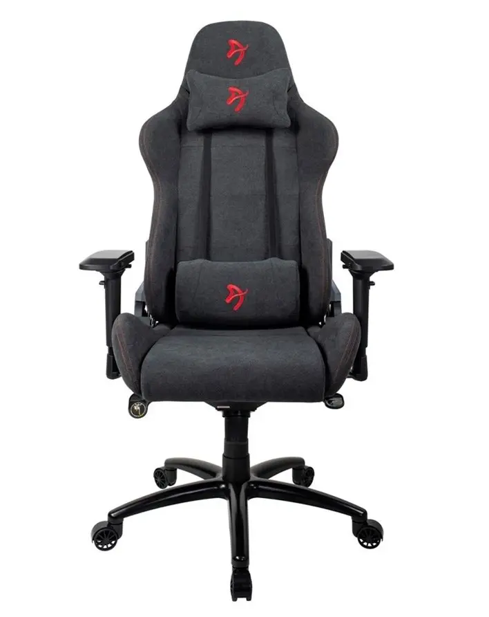 Геймерское кресло Arozzi Verona Signature Soft Fabric, черный/красный на tehnoparc.md Геймерское кресло Arozzi Verona Signature Soft Fabric, черный/красный