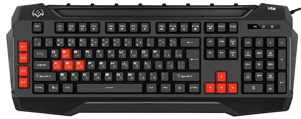 Tastatură Sven KB-G8800, negru