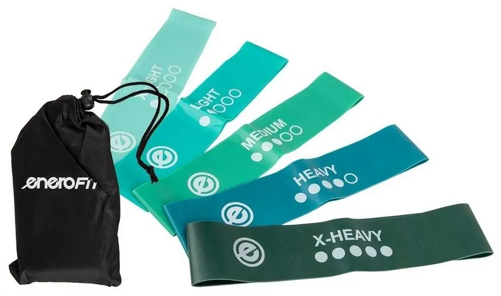 Эспандер Enero Mint Band 5in1, зеленый
