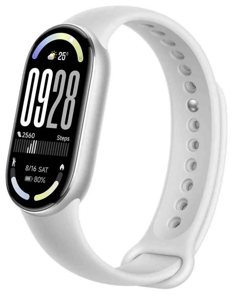 Фитнес браслет Xiaomi Smart Band 10, серебристый