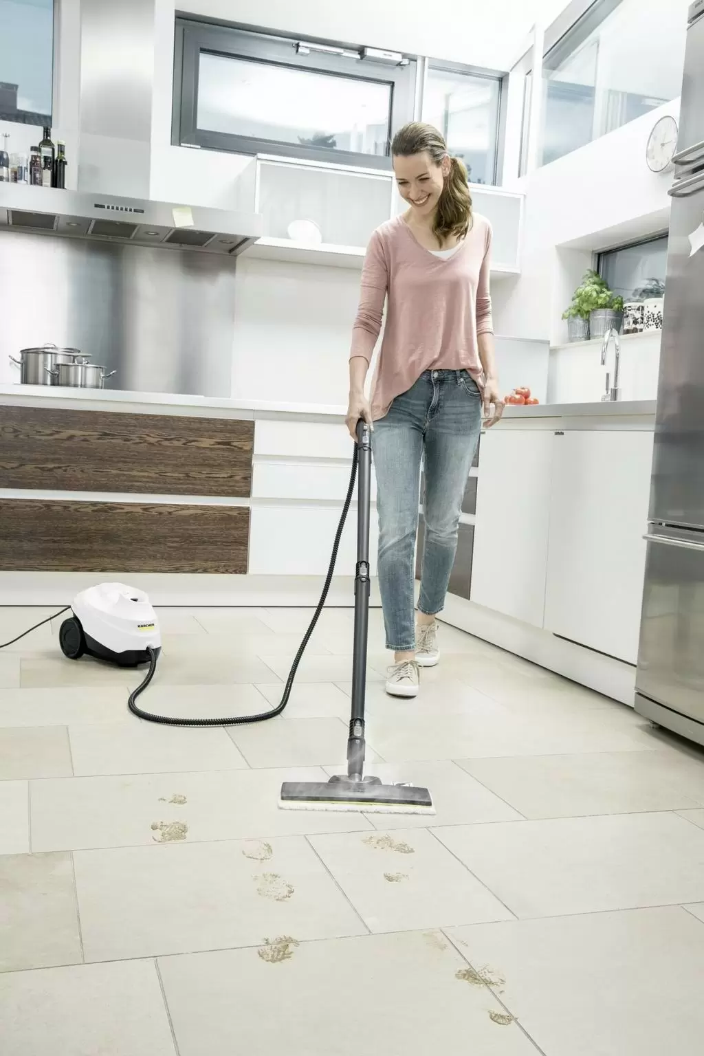 Purificator de aburi Karcher SC 3, alb