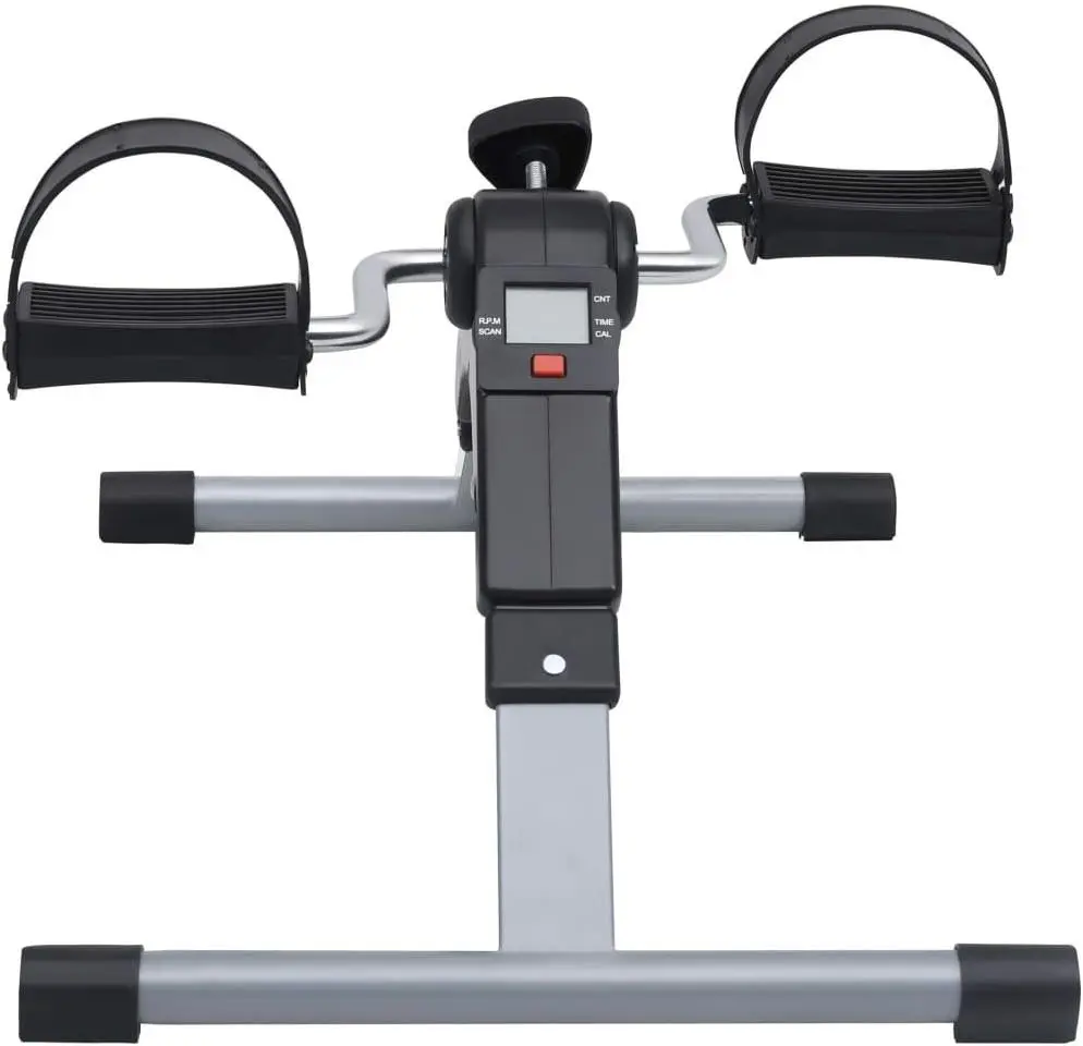 Bicicletă fitness VidaXL 92477, negru/gri