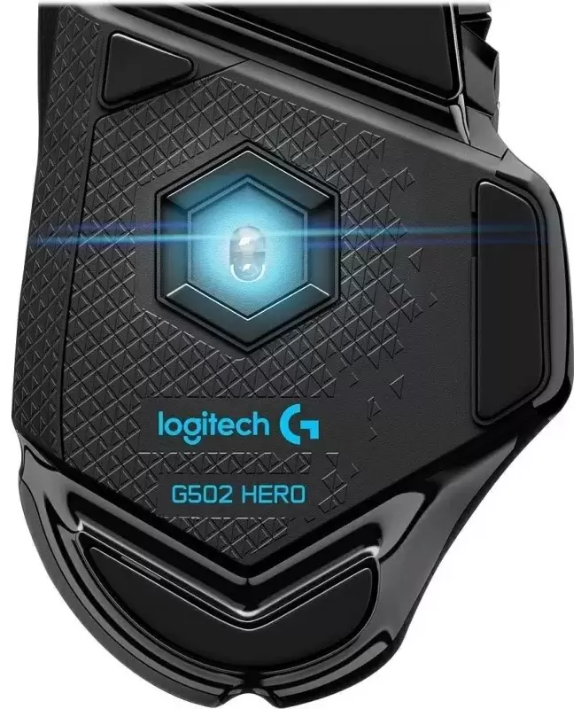 Мышка Logitech G502 Hero K/DA, черный/белый