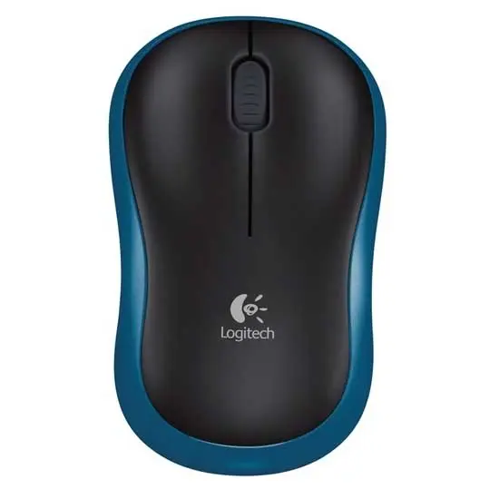 Mouse Logitech Wireless Mouse M185, albastru