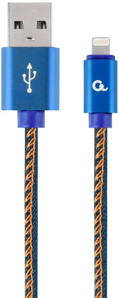 Cablu USB Cablexpert CC-USB2J-AMLM-2M-BL, albastru