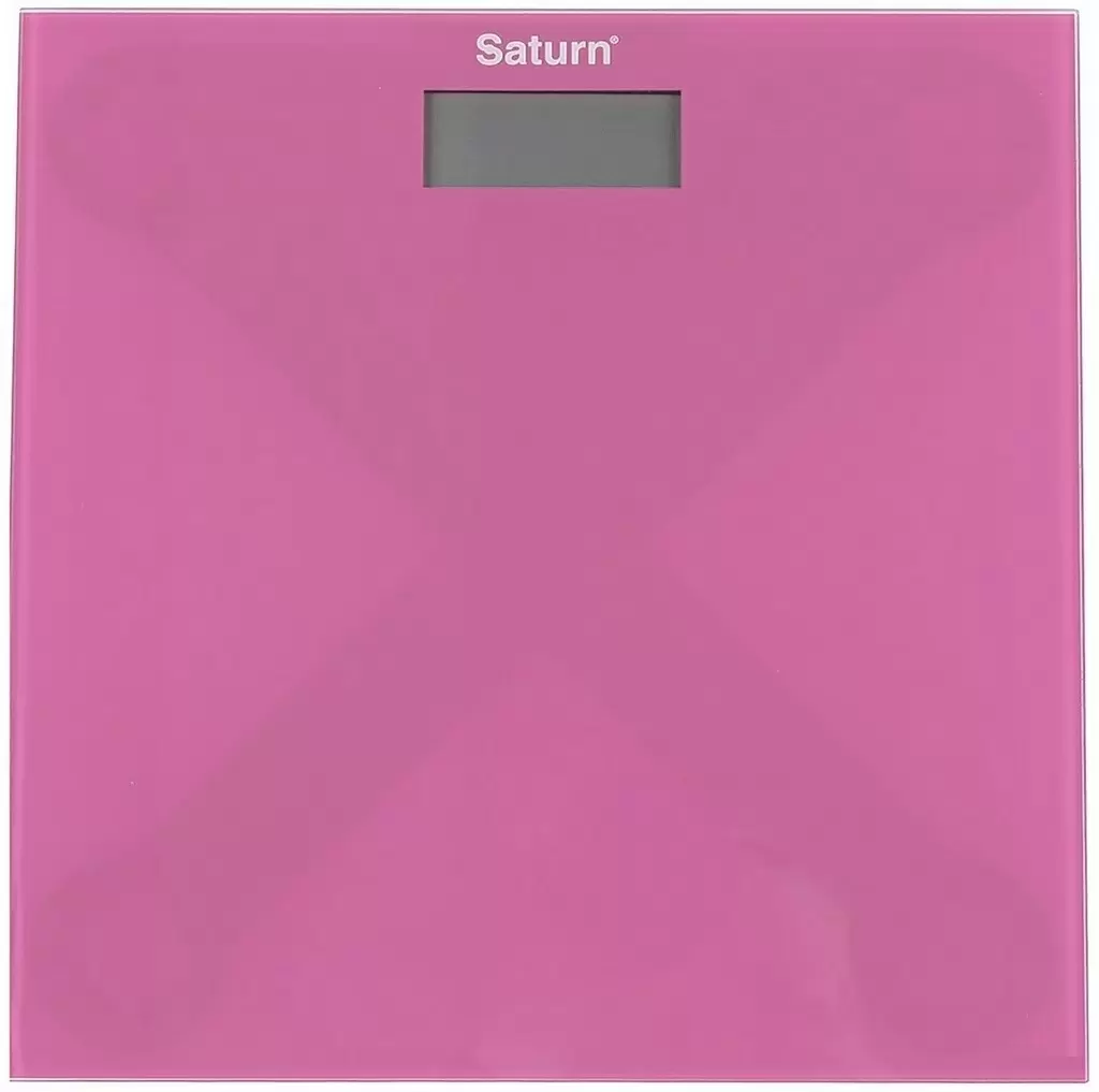 Напольные весы Saturn ST-PS0294, красный/розовый