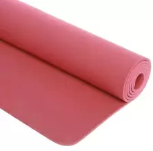 Covoraș pentru yoga 4Play Rainbow 173x61x0.4cm, roșu