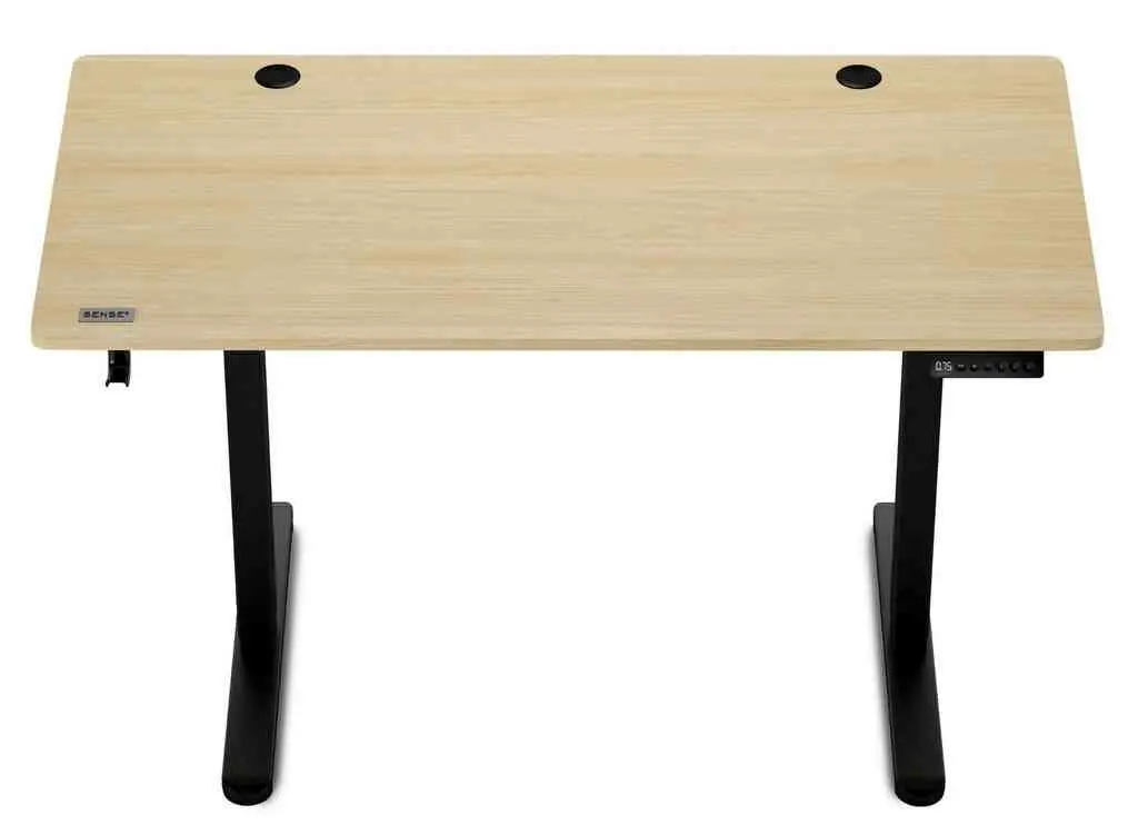 Masă de birou SENSE7 Nojo 120x60, pin negru pe tehnoparc.md Masă de birou SENSE7 Nojo 120x60, pin negru