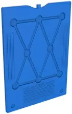 Element frigorific Kale 1026, albastru