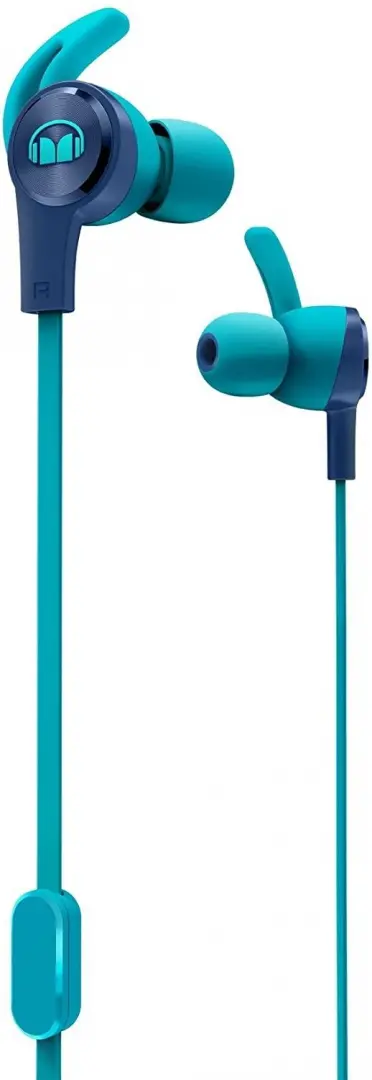 Căşti Monster Isport Achieve, albastru deschis pe tehnoparc.md Căşti Monster Isport Achieve, albastru deschis