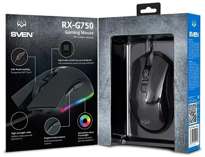 Mouse Sven RX-G750, negru