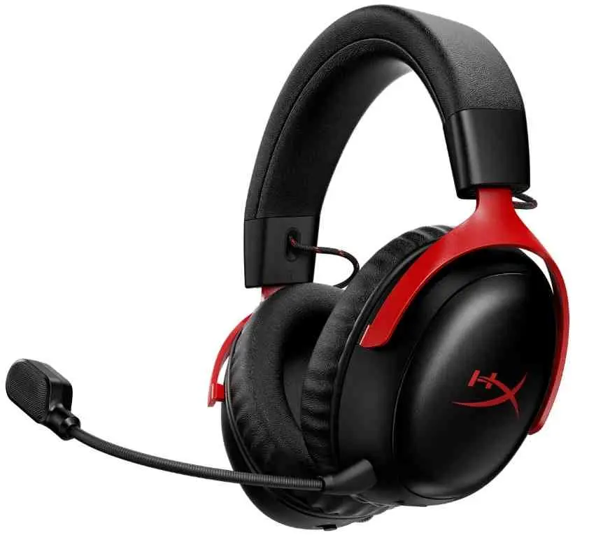 Căşti HyperX Cloud III S, negru/roșu