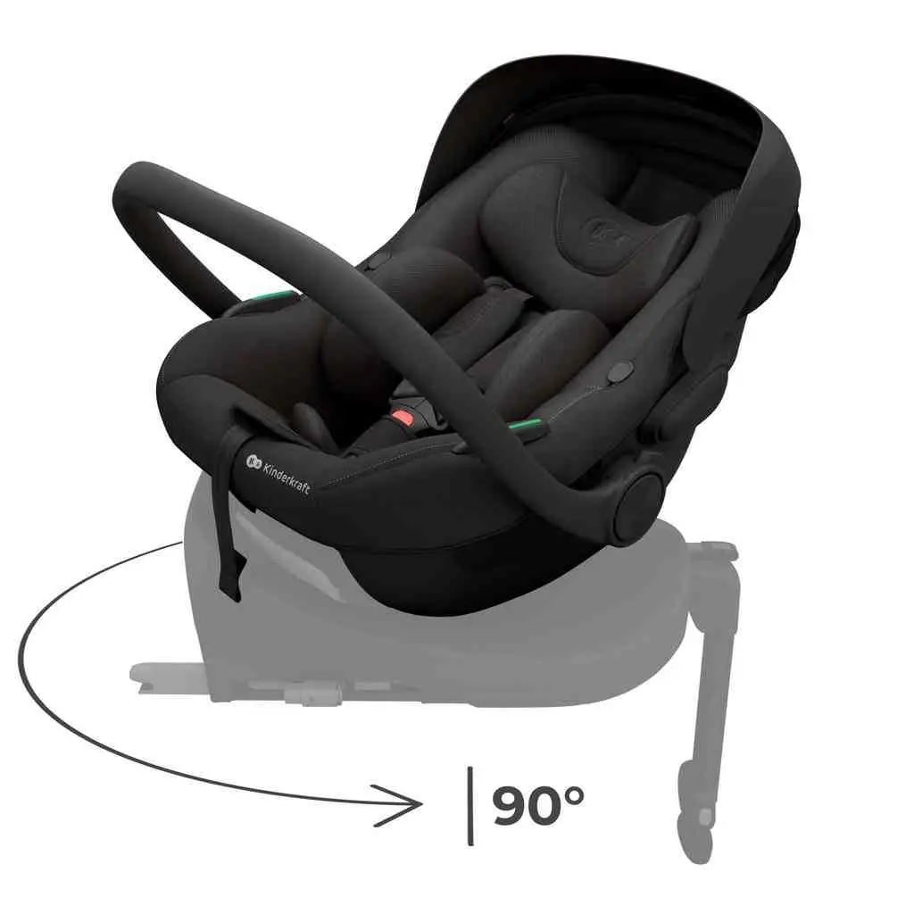 Детское автокресло KinderKraft I-Light, черный на tehnoparc.md Детское автокресло KinderKraft I-Light, черный