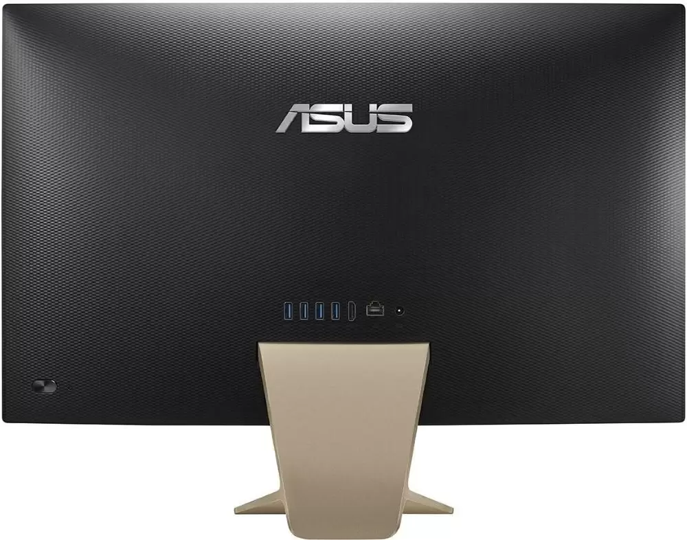 Моноблок Asus V241 (23.8"/FHD/Pentium Gold 7505/4ГБ/128ГБ/Intel UHD), черный/золотой