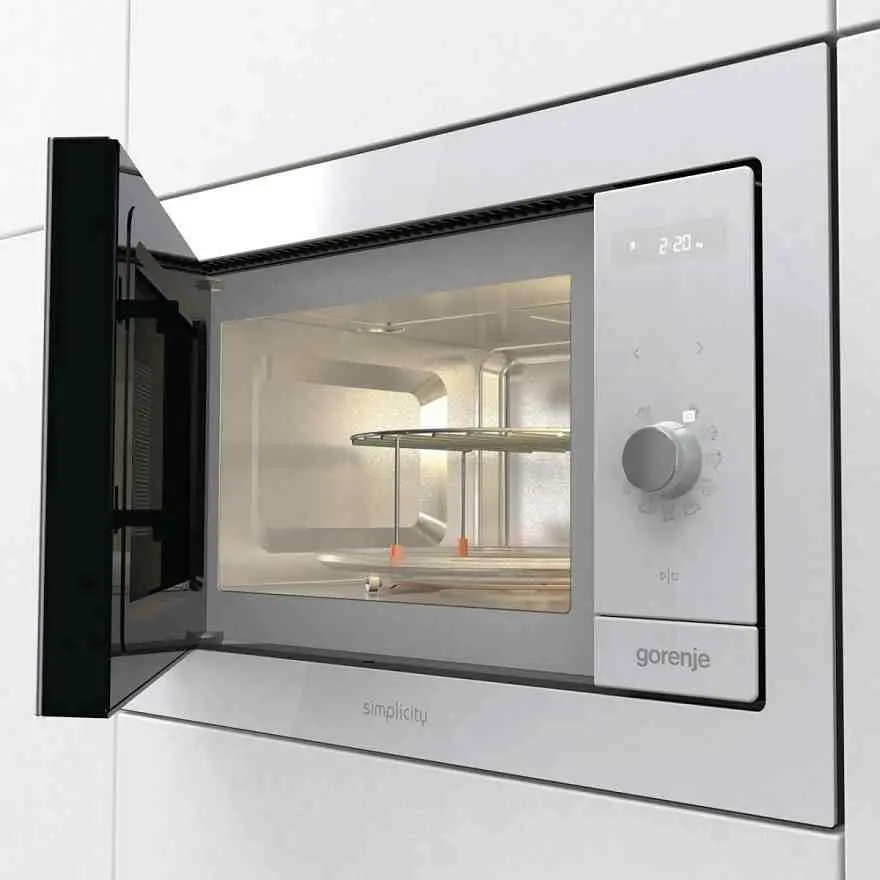 Cuptor cu microunde incorporabil Gorenje BM235G1SYW, alb pe tehnoparc.md Cuptor cu microunde incorporabil Gorenje BM235G1SYW, alb