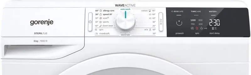 Maşină de spălat rufe Gorenje WE60S3, alb