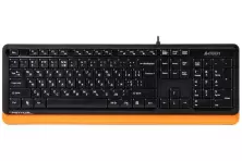 Tastatură A4Tech FK10, negru/portocaliu