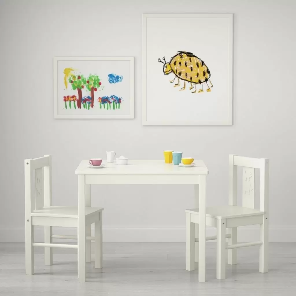 Scaun pentru copii IKEA Kritter, alb