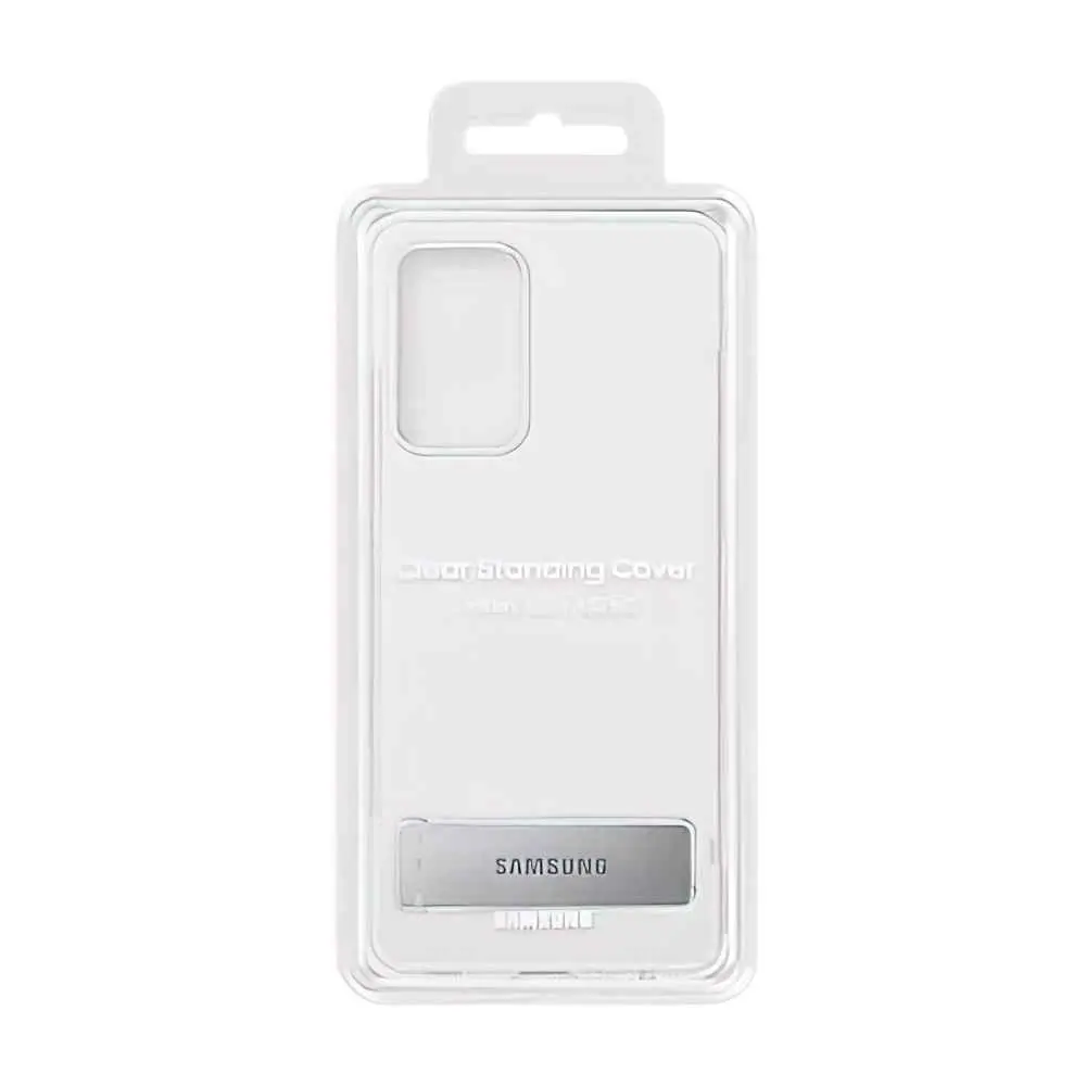 Husă de protecție Samsung Clear Standing Cover Galaxy A52, transparent