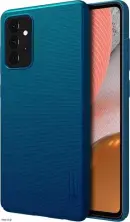 Husă de protecție Nillkin Super Frosted Shield Samsung A72 4G, albastru