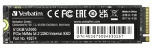 SSD накопитель Verbatim Vi3000 M.2 NVMe, 512ГБ