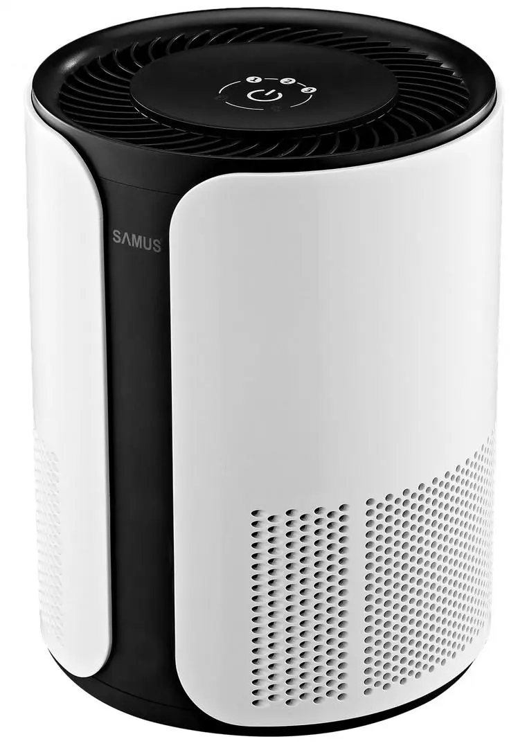 Purificator de aer Samus Aerya 18, alb/negru