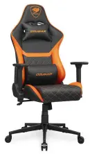 Геймерское кресло Cougar Armor One V2, черный/оранжевый