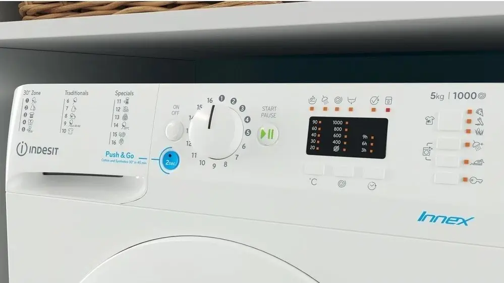 Maşină de spălat rufe Indesit BWSA 51051 W EU N, alb