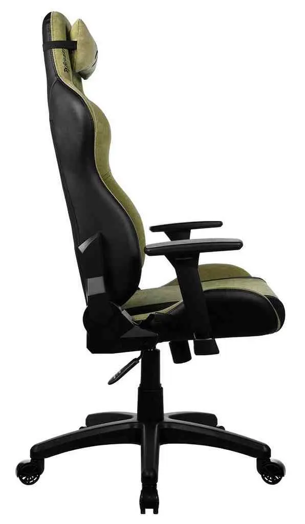 Геймерское кресло Arozzi Avanti SoftFabric, зеленый