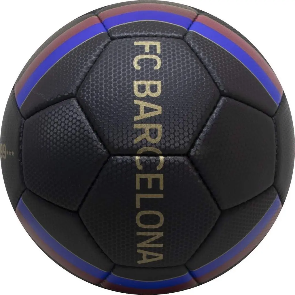 Minge de fotbal Barcelona FC Black 1899 R.5, negru