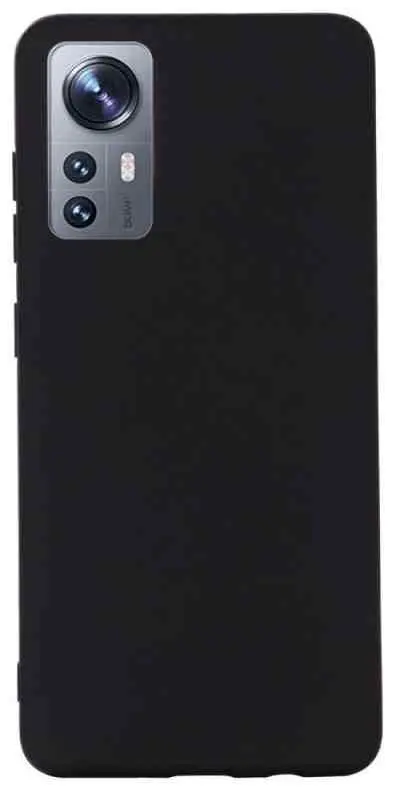 Чехол Helmet Case Liquid Silicone Xiaomi 12/12X (HMTCLSX12/12XBK), черный