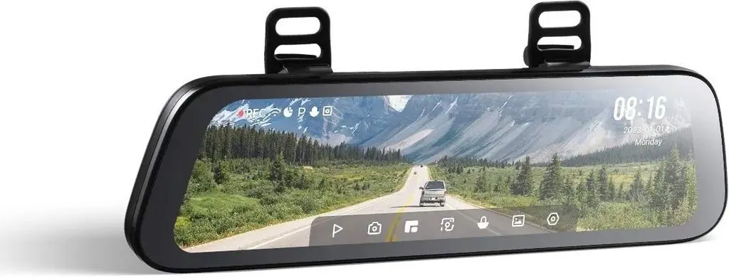 Înregistrator video 70Mai Rearview Dash Cam S500, negru