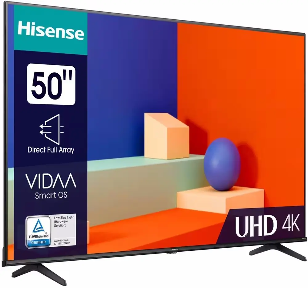 Телевизор Hisense 50A6K, черный