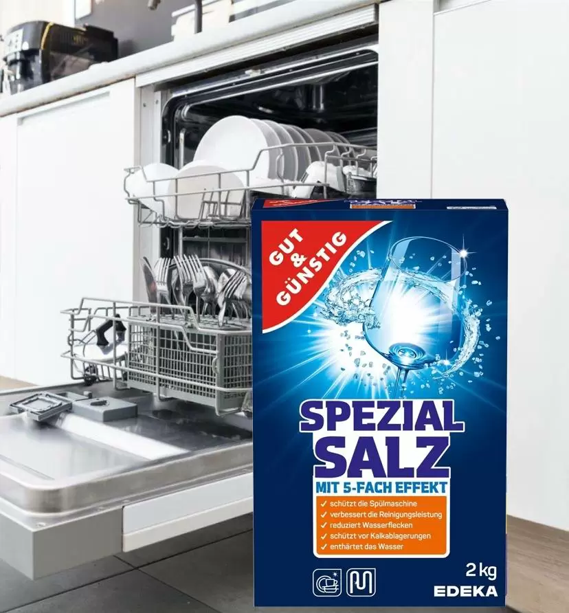 Соль для посудомоечных машин Edeka Gut & Gunstig Spezial Salz 2кг