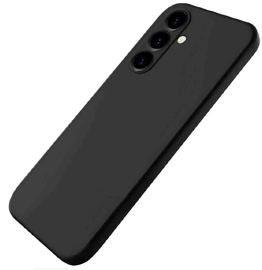 Чехол WOO Liquid Silicone Samsung A25 5G (WOOCLSSAMA25BK), черный